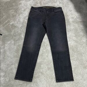 American Eagle Outfitters Men's Black Jeans